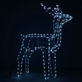 springos dekorativni svjetlosni jelen s 216 LED dioda, hladno bijela | shoptok.hr