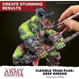 The Army Painter Warpaints Fanatic: Deep Green Flexible Triad PLUS+ - 1 set. | Shoptok.si