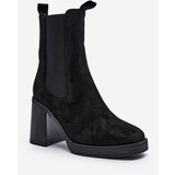 Kesi Black women's heeled boots Piovere | shoptok.hr