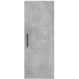 Visoka komoda siva betona 34,5x34x180 cm od konstruiranog drva | shoptok.hr
