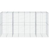  Gabionska košara s poklopcem 400x100x200 cm pocinčano željezo | Eponuda.com