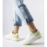 Gemre White and green Barrette sneakers | Eponuda.ba