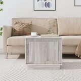 vidaXL Klubska mizica siva sonoma 51x50x44 cm inženirski les Cene