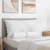 vidaXL valjkasti jastučići 2 pcs bijelo Ø 15 x 40 cm tkanina | shoptok.hr