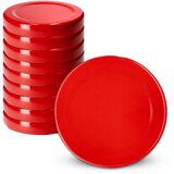 KADAX pokrovčki za kozarce, pokrovčki za kozarce, pokrovčki, Fi58, 10 kosov, 4-zaklepni, (5000355211) Slike