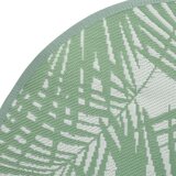 Vanjski tepih zeleni Ø 120 cm PP | shoptok.hr
