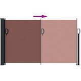  Bočna tenda na uvlačenje smeđa 120 x 500 cm | shoptok.hr