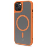 Celly Cover Gelskin TPU Magsafe iPhone 14 Transparent and Yellow Plus, (20576175) Cene
