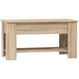  Stolić za kavu boja hrasta 101x49x52 cm konstruirano drvo | shoptok.hr