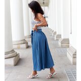 UR/CEO Blue wide pleated pants Artemio | shoptok.hr