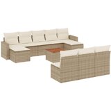  11-dijelni set vrtnih sofa od poliratana s jastucima bež | shoptok.hr