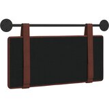 Viseće uzglavlje kreveta Sjajno smeđa Antikni PU Sienna 90 cm | shoptok.hr