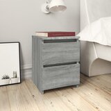vidaXL Nočna omarica 2 kosa siva sonoma 30x30x40 cm konstruiran les Cene