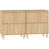  Komoda 2 kom boja hrasta sonome 60x35x70 cm konstruirano drvo | shoptok.hr