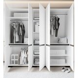 Hanah home ormar floransa 225 white anthracite | ePonuda.com