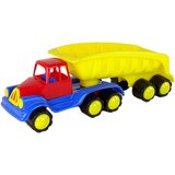 Veliki auto s prikolicom 45 cm žuti Cijene