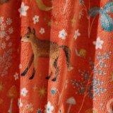 Catherine Lansfield Oranžna odeja iz mikropliša 130x170 cm Enchanted Twilight Animals – | Shoptok.si
