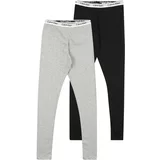Calvin Klein Jeans Pajkice pegasto siva / črna / bela