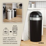 Umbra Crna plastična kanta za smeće 62 l Venti – | shoptok.hr