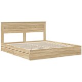  s od storage Sonoma hrast 180 x 200 cm Konstruirano drvo | shoptok.hr