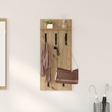 vidaXL Vješalica za kapute na zidu hrast artisan 90 x 40 x 10 cm | shoptok.hr