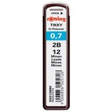 Rotring Mine za tehnični svinčnik, 2B, 0.7 mm, 12 kosov Cene