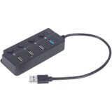  USB HUB 4-port 1 x USB 3.1 + 3 x USB 2.0 GEMBIRD UHB-U3P1U2P3P-01 | Eponuda.ba