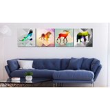  Slika - Colourful Animals (4 Parts) 40x40 | shoptok.hr