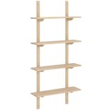 Ellos Home Polica s više razina od punog hrasta u svijetloj prirodnoj boji 70 cm Albin – | shoptok.hr