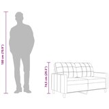  Dvosjed od tkanine krem 140 cm | shoptok.hr