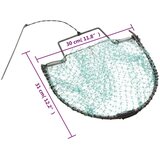 vidaXL Past za ptice zelena 30 cm jeklo | Shoptok.si