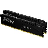 Kingston dimm DDR5 64GB (2x32GB kit) 6400MT/s KF564C32BBK2-64 fury beast black xmp Cene