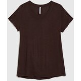 Marisse Brown Short-Sleeved Blouse | Eponuda.ba