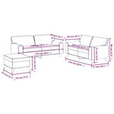  3-dijelni set sofa sivi od umjetne kože | shoptok.hr