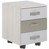 Modern Living Predalnik Na Kolescih Sephora, Siva, Olivno Zelena Cene