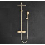 ELITE EDITION Luksuzni nadometni tuš sistem BSE1419 — Brušeno zlato | Shoptok.si