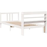  Okvir kreveta s uzglavljem bez madraca bijeli 90x200 cm | shoptok.hr