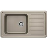 Carea Pomivalno korito Carea Venus (86 x 50 cm, CAREAlith®, taupe) | Shoptok.si