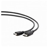 Gembird na HDMI kabal GEMBIRD, CC-DP-HDMI-5M, 5m, DP male to HDMI type A male | Eponuda.ba