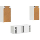  Set TV komoda Zidne 2 pcs Bijelo Konstruirano drvo | shoptok.hr