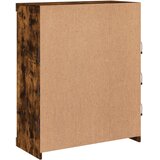  Komoda s LED svjetlima boja dimljenog hrasta 81x37x100 cm | Eponuda.com