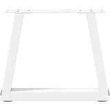  Noge za blagovaonski stol V-oblika 2 kom bijele 30x(30-31 3) cm | shoptok.hr