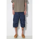 Engineered Garments Kratke hlače FA za muškarce, boja: tamno plava, OR276.DZ028