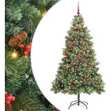  Umjetno božićno drvce 300 LED lampica Topla bijela PVC i metal | shoptok.hr