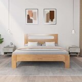  Noćni ormarići 2 kom boja betona 50x46x50 cm konstruirano drvo | shoptok.hr