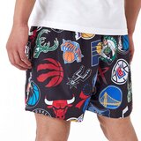 New Era muški šorts nba all over print black shorts