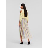 Karl Lagerfeld Suknja 'Pleated' plava / žuta / zelena / roza / crna | shoptok.hr