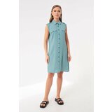 Lafaba Dress - Turquoise - Basic Cene
