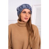  Cap with fleece Pola K267 black+jeans Cene