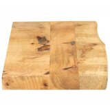 Stolna ploča 120x20x3,8 cm masivno drvo manga sa živim rubom | shoptok.hr